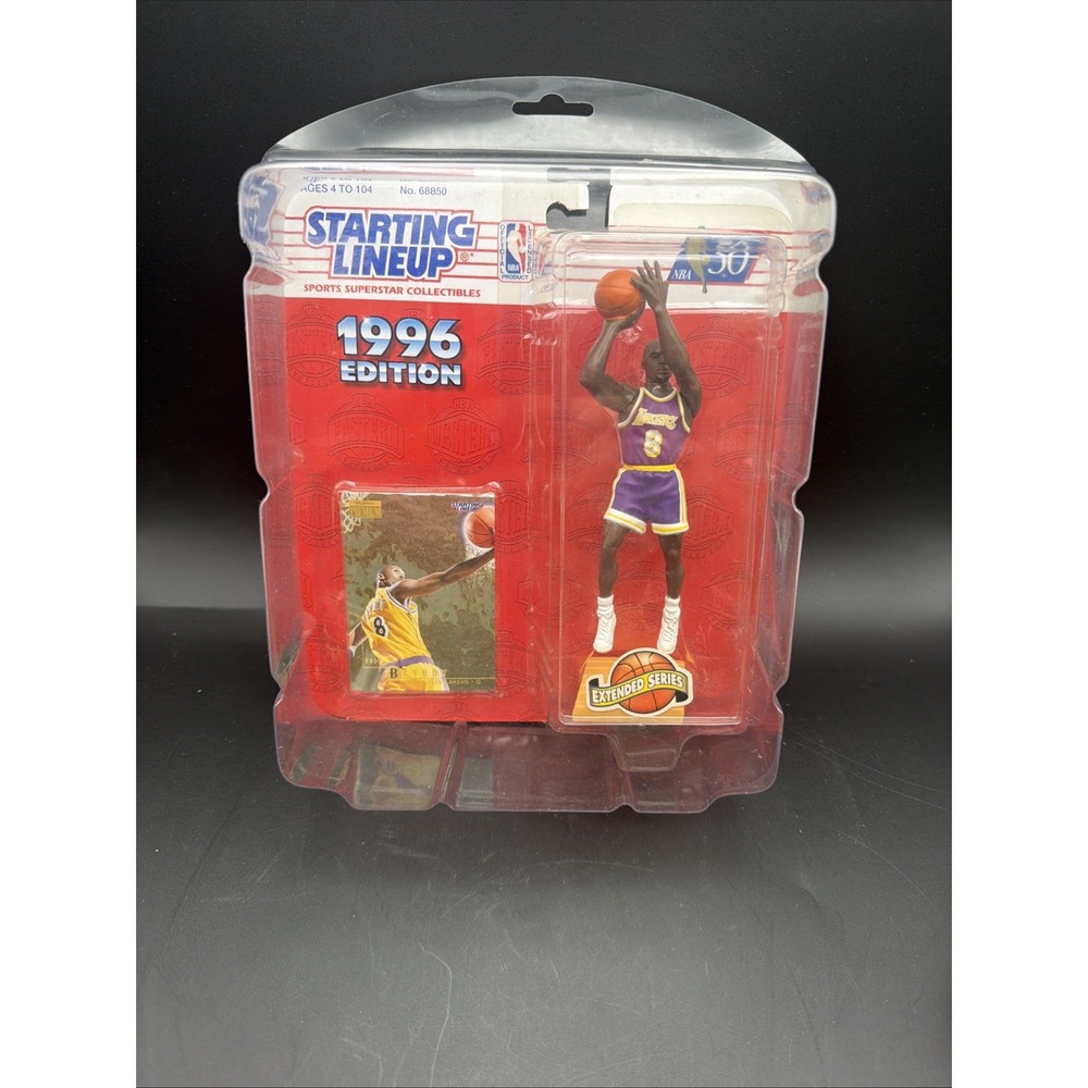 1996 Starting Lineup KOBE BRYANT RC w/ Rookie Card New Sealed Original Packaging